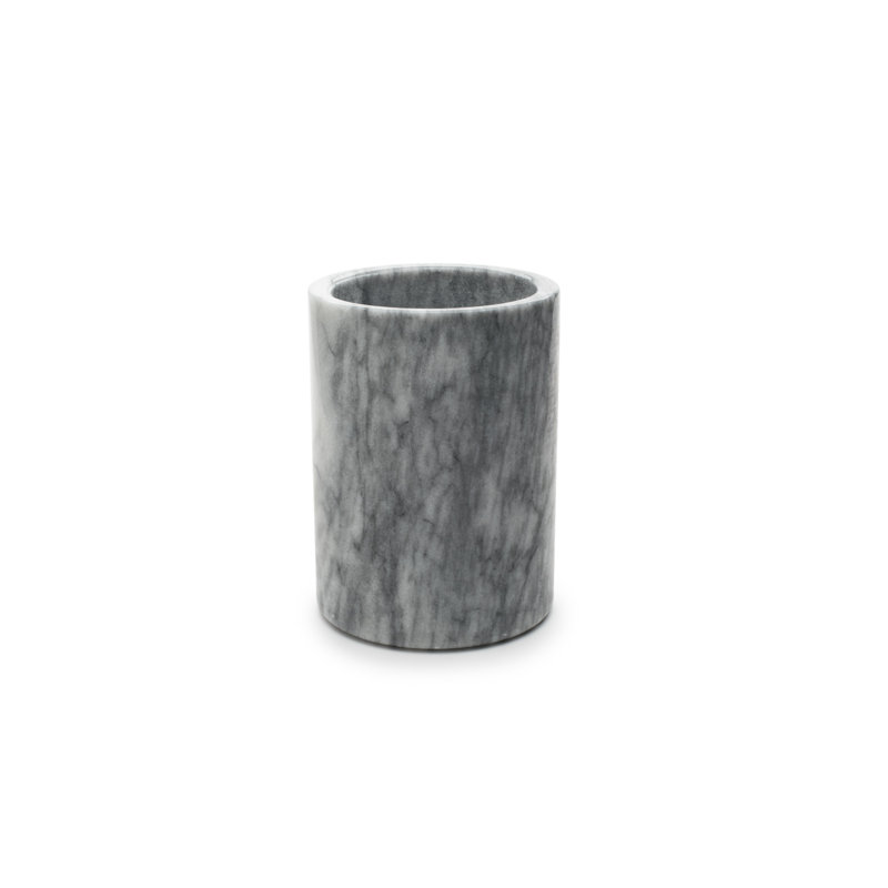 Hadley Marble Round Utensil Crock