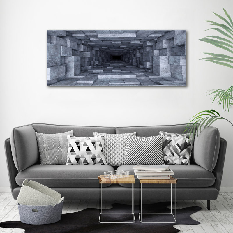 Tunnel 1 Piece Wrapped Canvas Wall Art