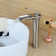 Single-Hole Single-handle Bathroom Faucet with Drain Assembly