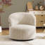 Fauteuil d'appoint moderne en chenille