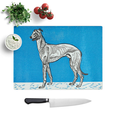 Greyhound Vol.1 by Moriz Jung Chopping Board