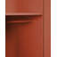 Wardrobe Andreita Golden Brown Metal