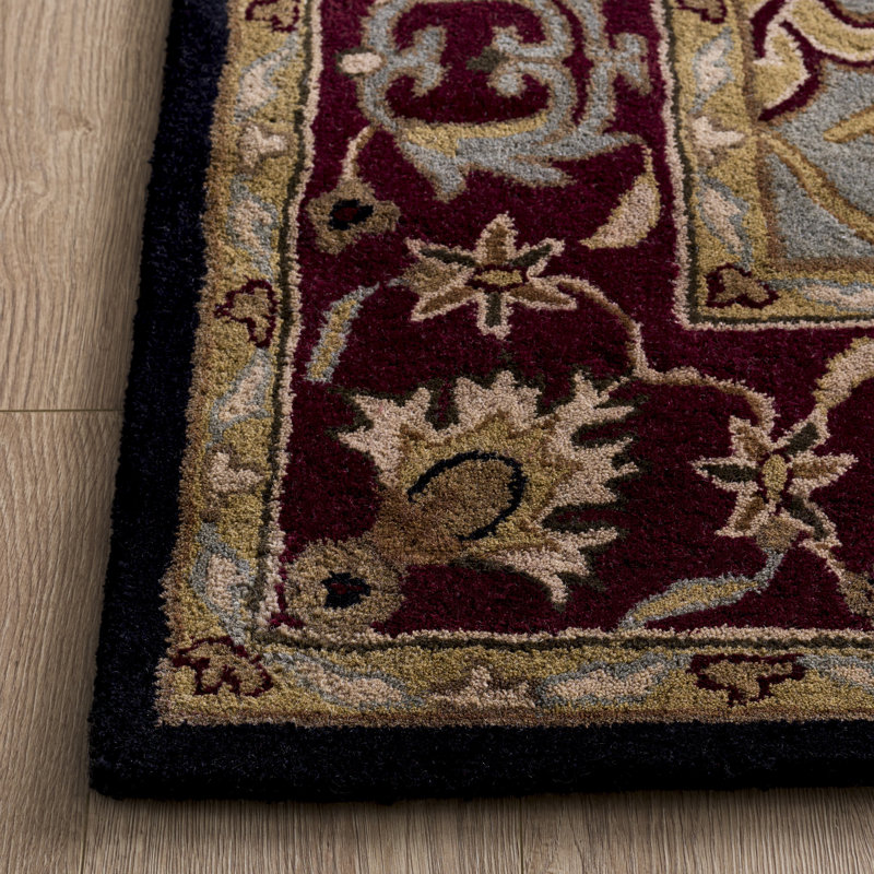 Balthrop Hand Tufted Wool Oriental Rug, Rectangle 8'3" x 11'