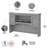 Ozro 60W L-Shape Executive Desk with Hutch-1764191519