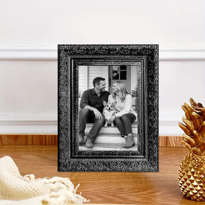 Cadre photo noir classique 3 pièces pour affichage de photos 11 po x 14 po, Noir, 3, L 11 po x H 14 po