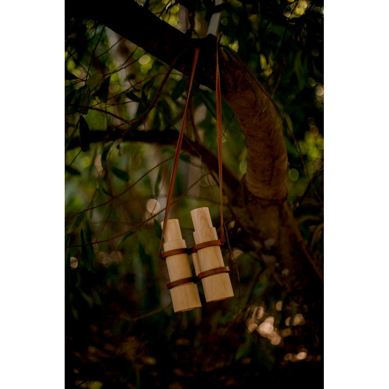 Jumelles en bois