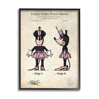 Souris, personnage, figure, giclée, art par Karl Hronek