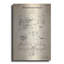 «High-Life Air plane Blueprint Parchment», art mural en métal-531996249
