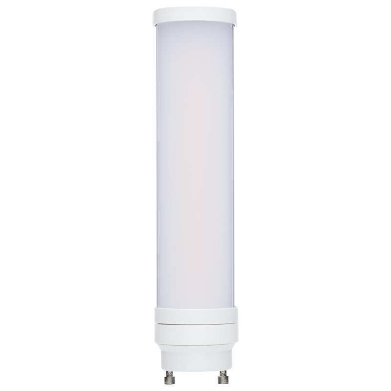 8 Watt LED PL GU24 Base 27K/30K/35K/40K/50K CCT Selectable Type B Ballast Bypass 120-277 Volt