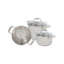 Garniture de cuiseur à vapeur Concentrix 10 po x 5 po (argent)
