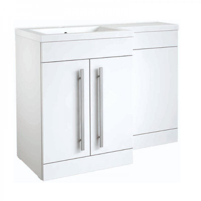 Clifton 600mm Wall Mounted Single Bathroom Vanity with Vitreous China Basin