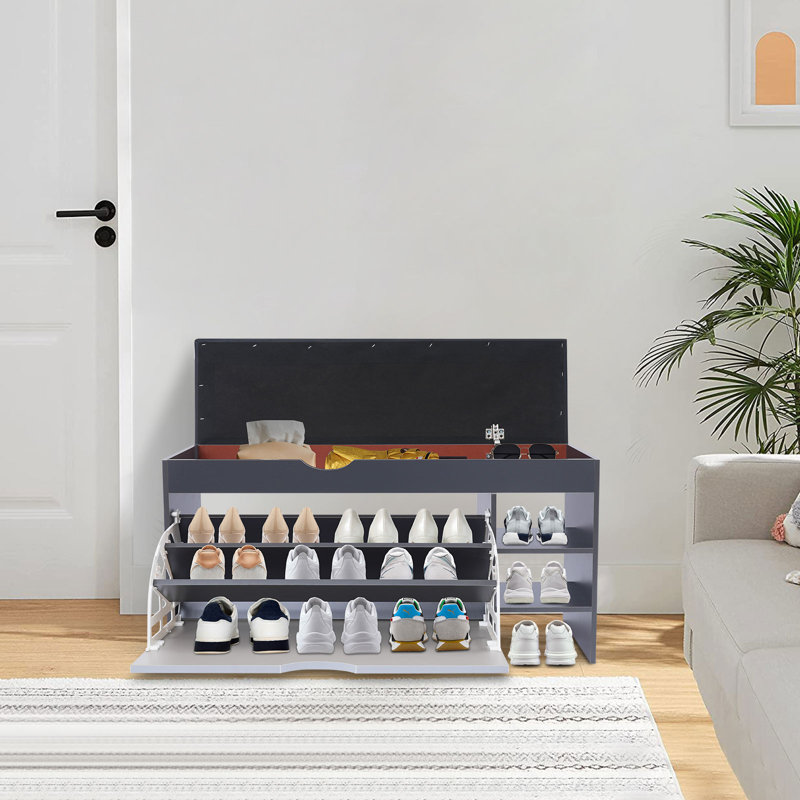 Tabouret de rangement pour chaussures 3 niveaux