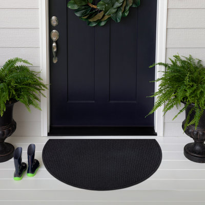 Matrix Honeycomb Low Pile Non-Slip Indoor/Outdoor Slice Doormat