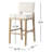 Sokrates Upholstered Stool-403197546-461398542