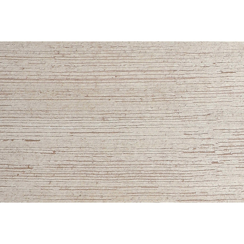 Hand Knotted Area Rug in Cream And Natural, Rectangle 9' x 12'