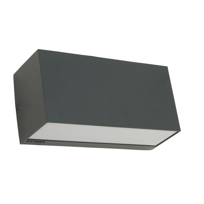 Up & Downlight, Graphite details, 1 x fluorescent TC-D G24d-2 18W (included), Illuminates both upwards and downwards