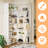 6-tier Corner Bookshelf With Baffles, L Shaped Tall Bookcases, 6-tier Bookshelf And Bookcase With Open Storage For Home Office