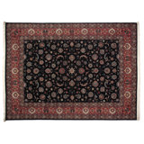 Fine Kashan One-of-a-Kind 9'2" X 12'3" Area Rug