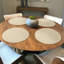 Antionette Cotton Solid Colour Round Placemat-1455012187