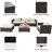 Kandiyohi 5 - Person Patio Conversation Set with Cushions-1132663199-1132663192