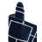 Glam Navy Blue Silver Area Rug-70727576