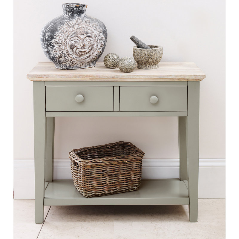 Bayou 82cm Console Table, Sage Green