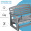 Chaise berçante d'extérieur avec cadre pour chaise de jardin