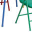 Ensemble 5 pièces de table de jour et chaises en vinyle pour enfants Simra-1730234433