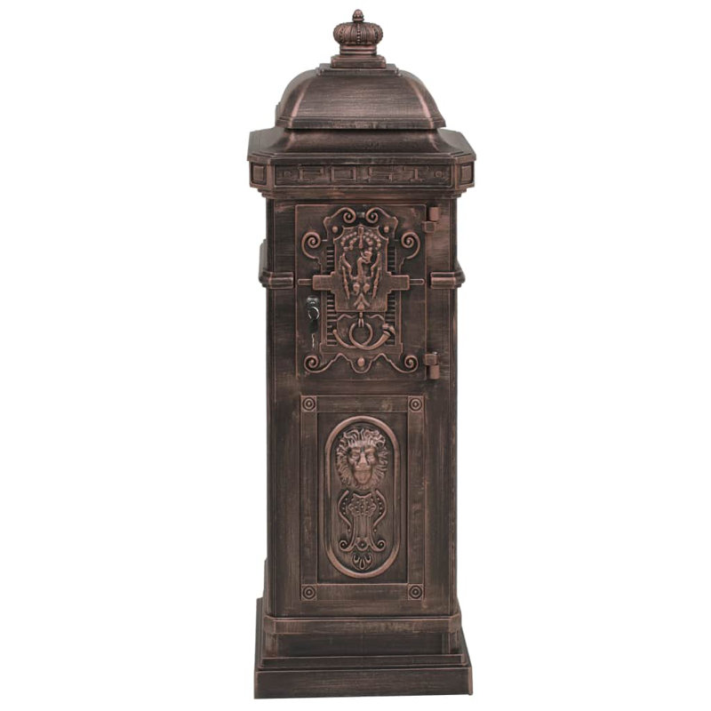 Clairview Aluminum Column Box, Bronze
