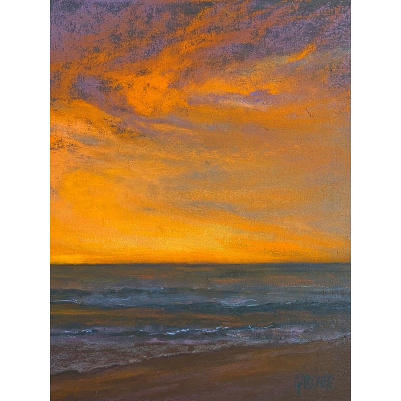 Ruban dans le ciel par Dina Gardner, Toile tendue, 24" H x 18" W