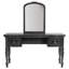 Ensemble coiffeuse avec tabouret et miroir Hanning-2091837535