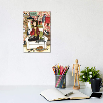 Three Cats Ago by Jamie Morath - Wrapped Canvas Print