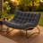 Ecolounge Oversized 2-Person Wicker Patio Chair With Cushions-376668373