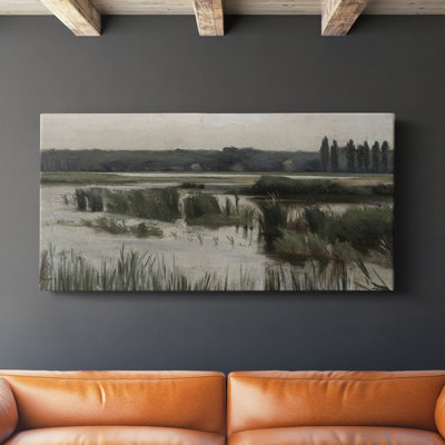 Série paysage - DZLVII - Toile tendue avec châssis - Prêt à être accroché