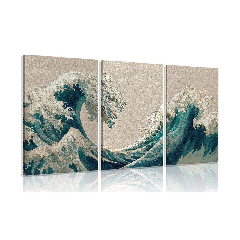3 Piece Wrapped Canvas Print