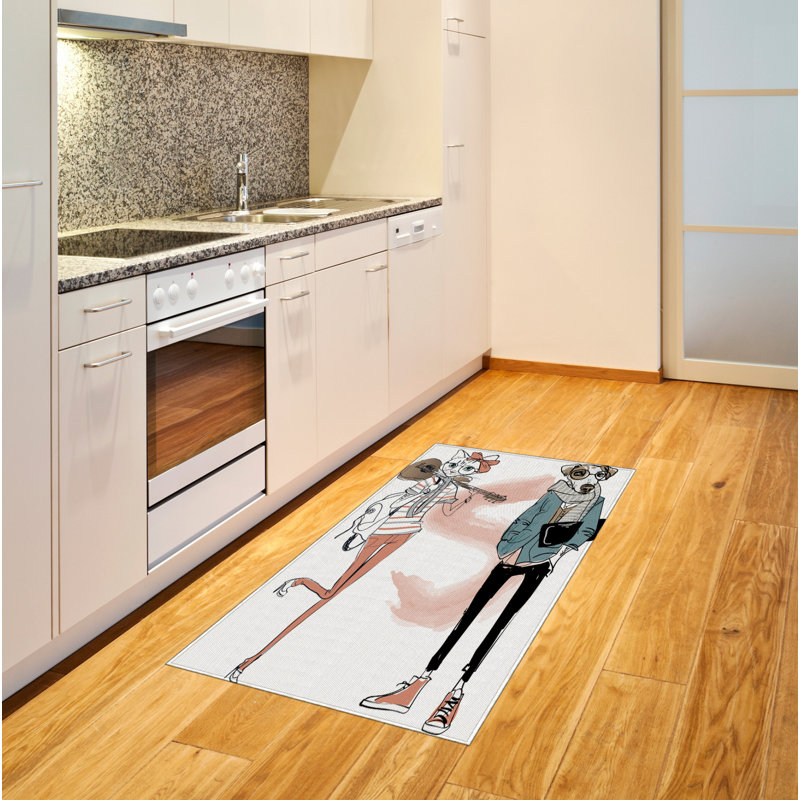 Indie High Density Long Fiber Poly Threads Decorative Area Rug Carpet, Rectangle 2'7" x 5'
