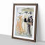 The Promenade by Torii Kiyonaga - Picture Frame Painting Print-55640250-55640248
