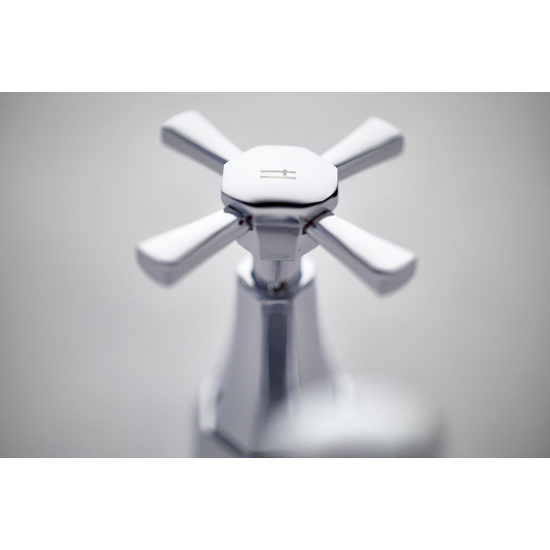 Deco Volume Control Shower Wall Trim, Polished Chrome