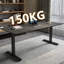 Bureau moderne noir électrique à hauteur réglable-1764092399