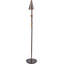 Emiliano 164cm Bronzed Task Floor Lamp