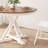 Sterling 45W Transitional Round Trestle Dining Table-105887097