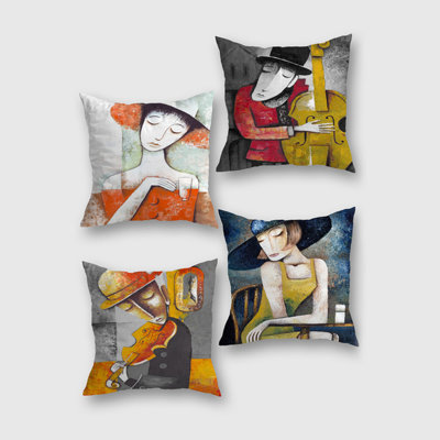 Reversible Pillow Cover