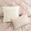 Édredon 7 pièces grand rosé - magnifique décor de chambre à coucher, comprend édredon, taies décoratives, coussins, jupe de lit, literie de charme, jupe décorative 2 et 3-118742659-118742661