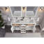 72" Solid Wood Sink Vanity  With 1' Artificial Stone Top-587106589