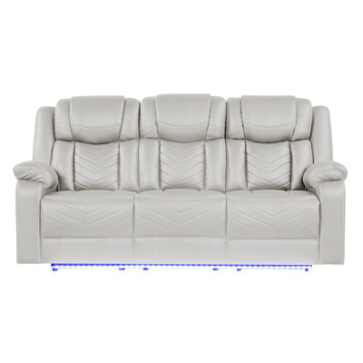 Jahshaun 81'' Upholstered Reclining Sofa