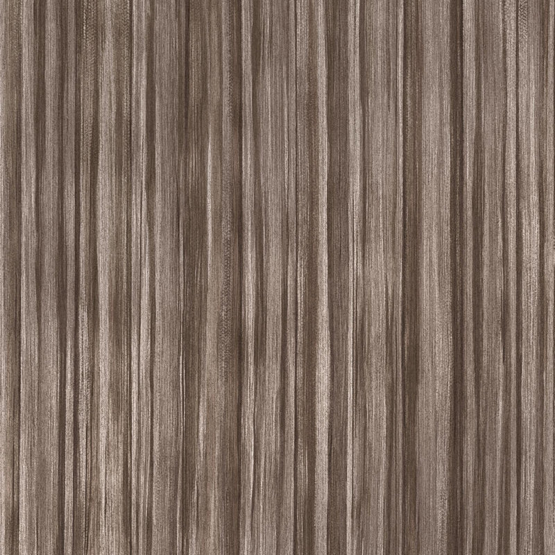 Abigail Ahern Fibre Stripe 10m x 52cm Textured Matte Wallpaper Roll, Brown