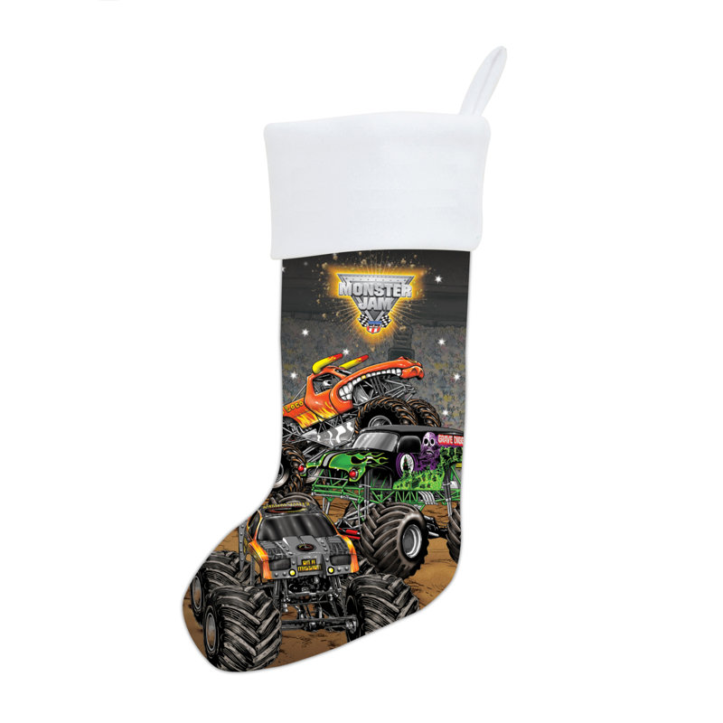 Chaussette de Noël Monster Jam Crunch Bunch, Oui