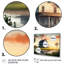 «Burning Sky At Sunset Farmhouse II», impression d'art mural paysage de ferme-1633051792-1633051801