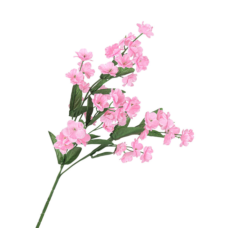 Tige de fleur artificielle Gipsophila, Rose
