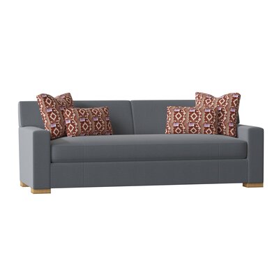 Elkins 91"" Square Arm Sofa -  Ambella Home Collection, 1134-01_1048-53_FINISH-116_6171-84